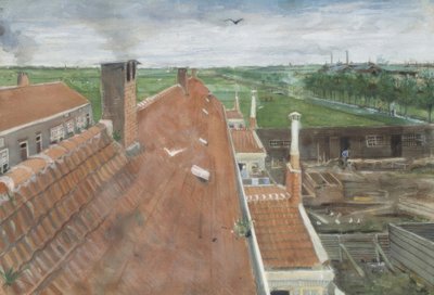 The Roofs of La Haye by Vincent van Gogh